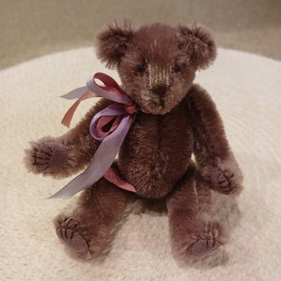90's Vintage Miniature Fully Jointed Teddy Bear Bundle - Picture 8 of 16